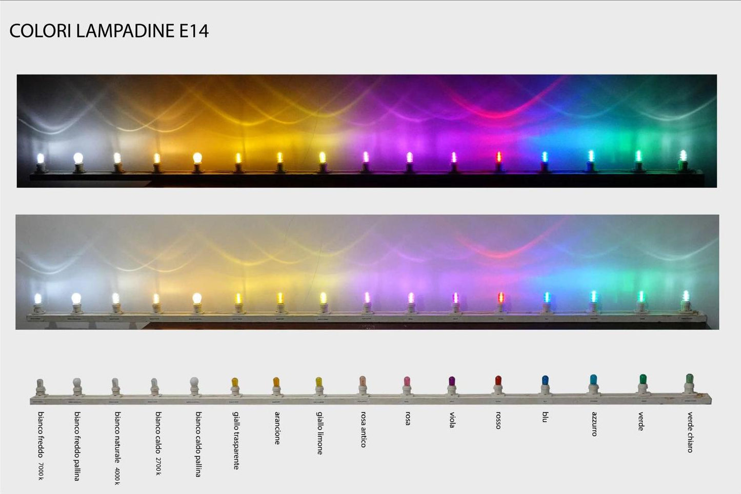 Custom writings frontal E14 bulbs
