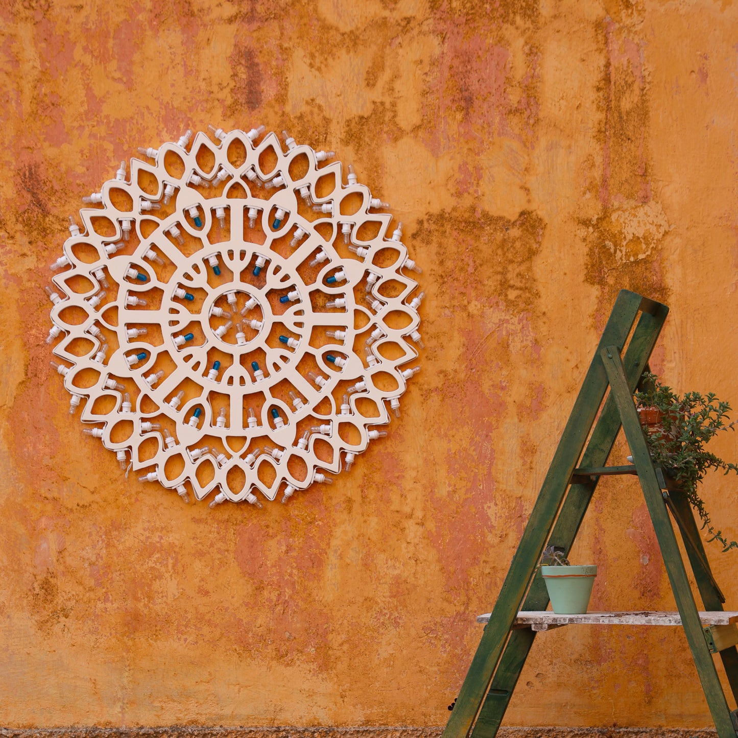 Santorini Rose Window