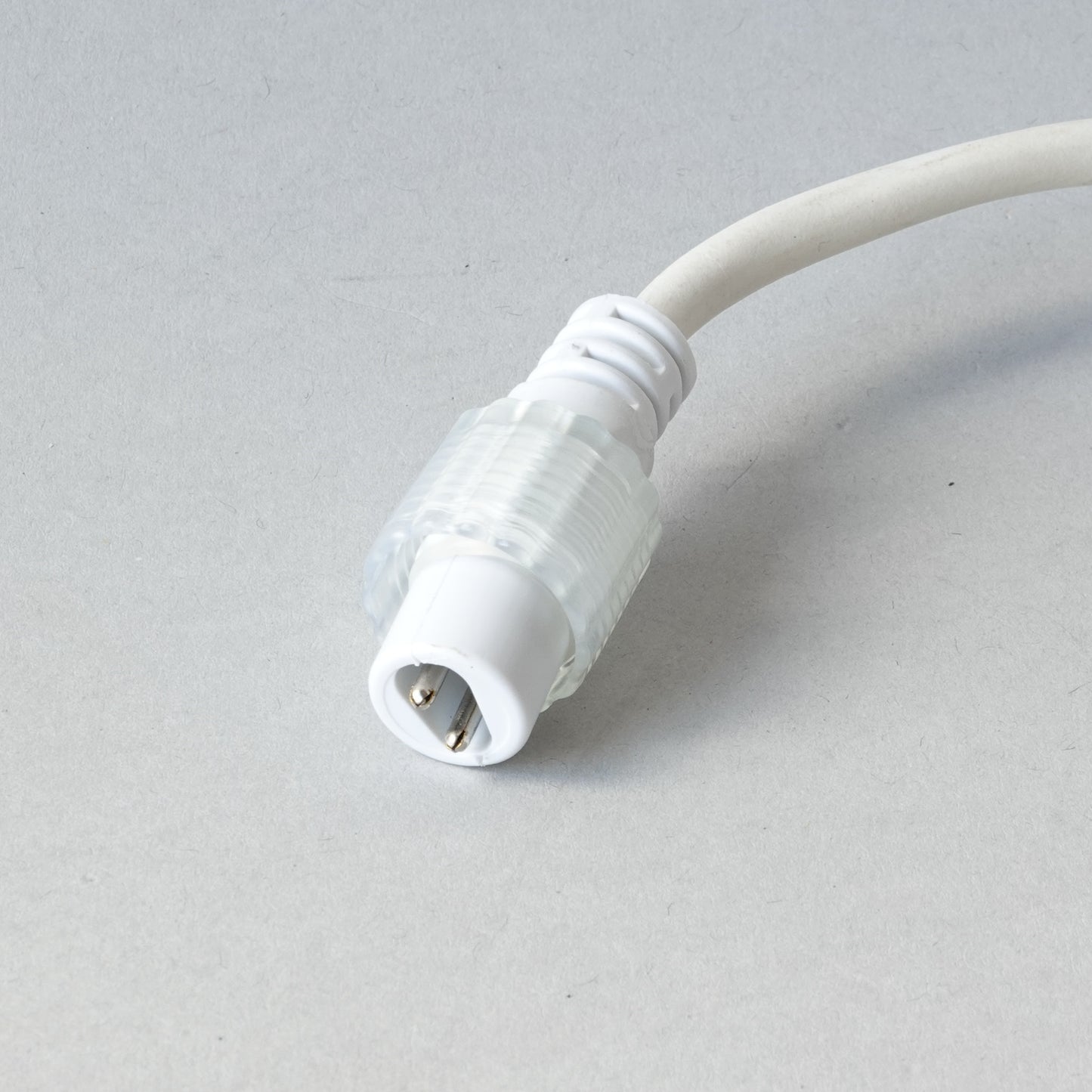 Multiconnettore 2 vie 24V IP44 per esterno cavo bianco stringhe 8m