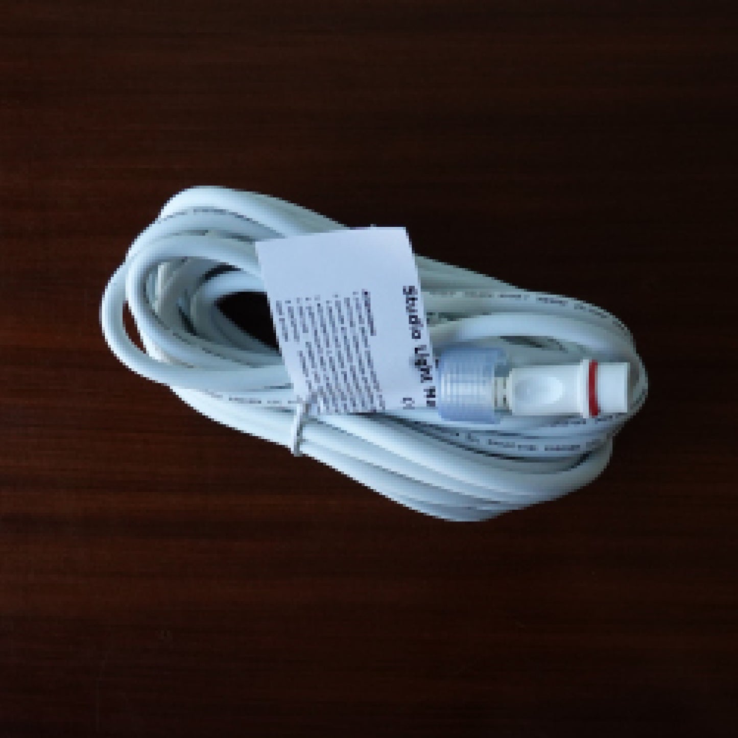 Rallonge électrique extérieure 230 V 5 m (2 × 1,5 mm²), câble blanc