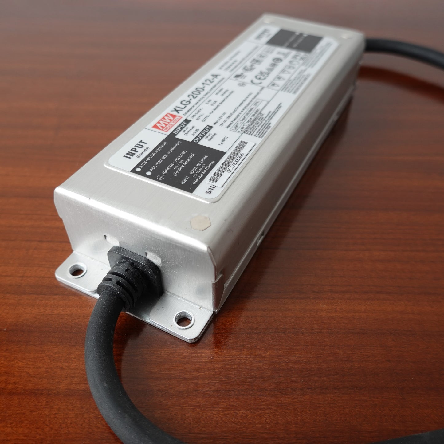 Alimentation LED extérieure 12 V 192 W IP67 pour éclairage