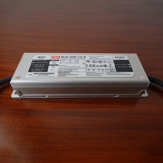 Trasformatore LED 12V 192W 16A IP67 per esterni, alluminio