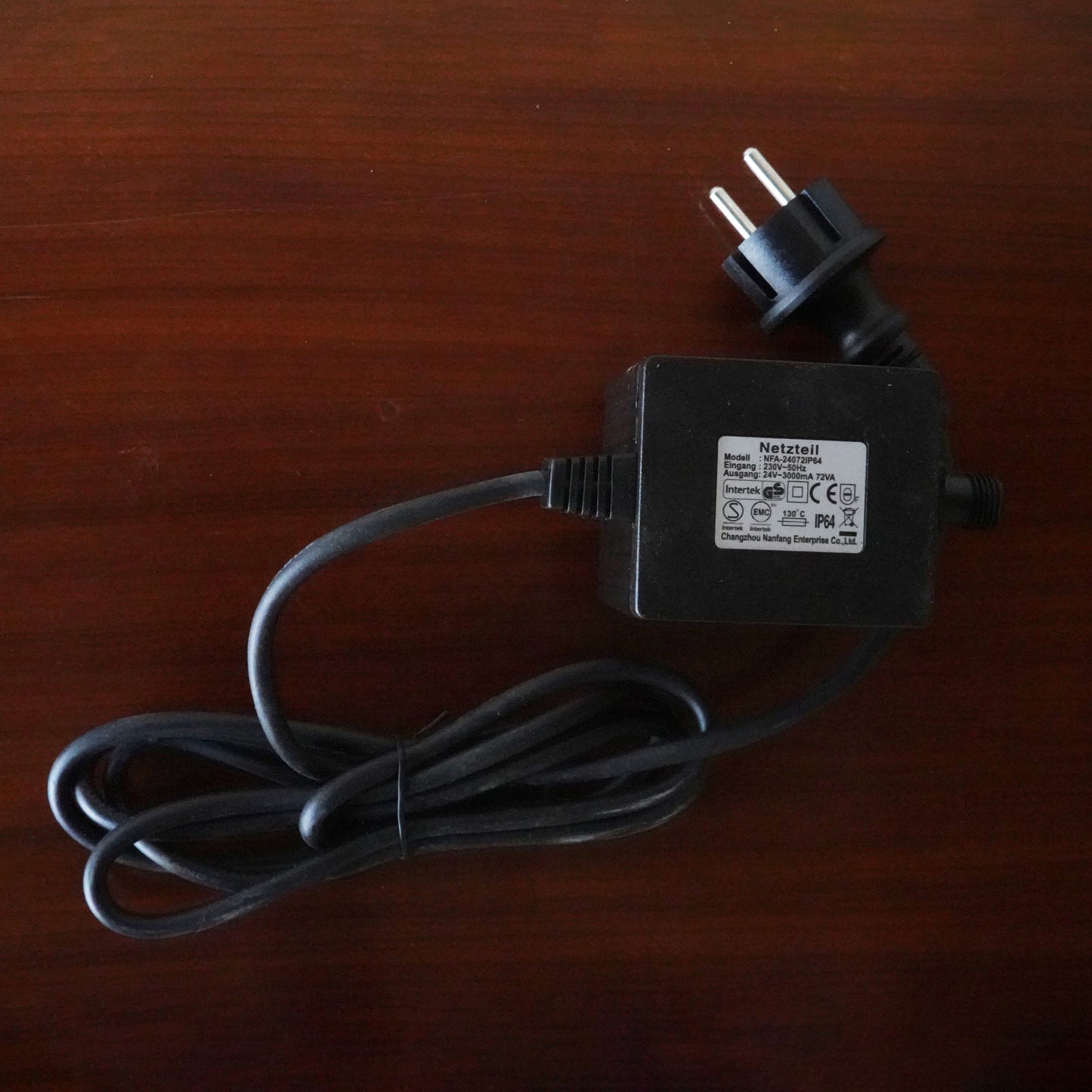 Power cable for 24V string lights 12m (3x4m) 180 LED fixed light