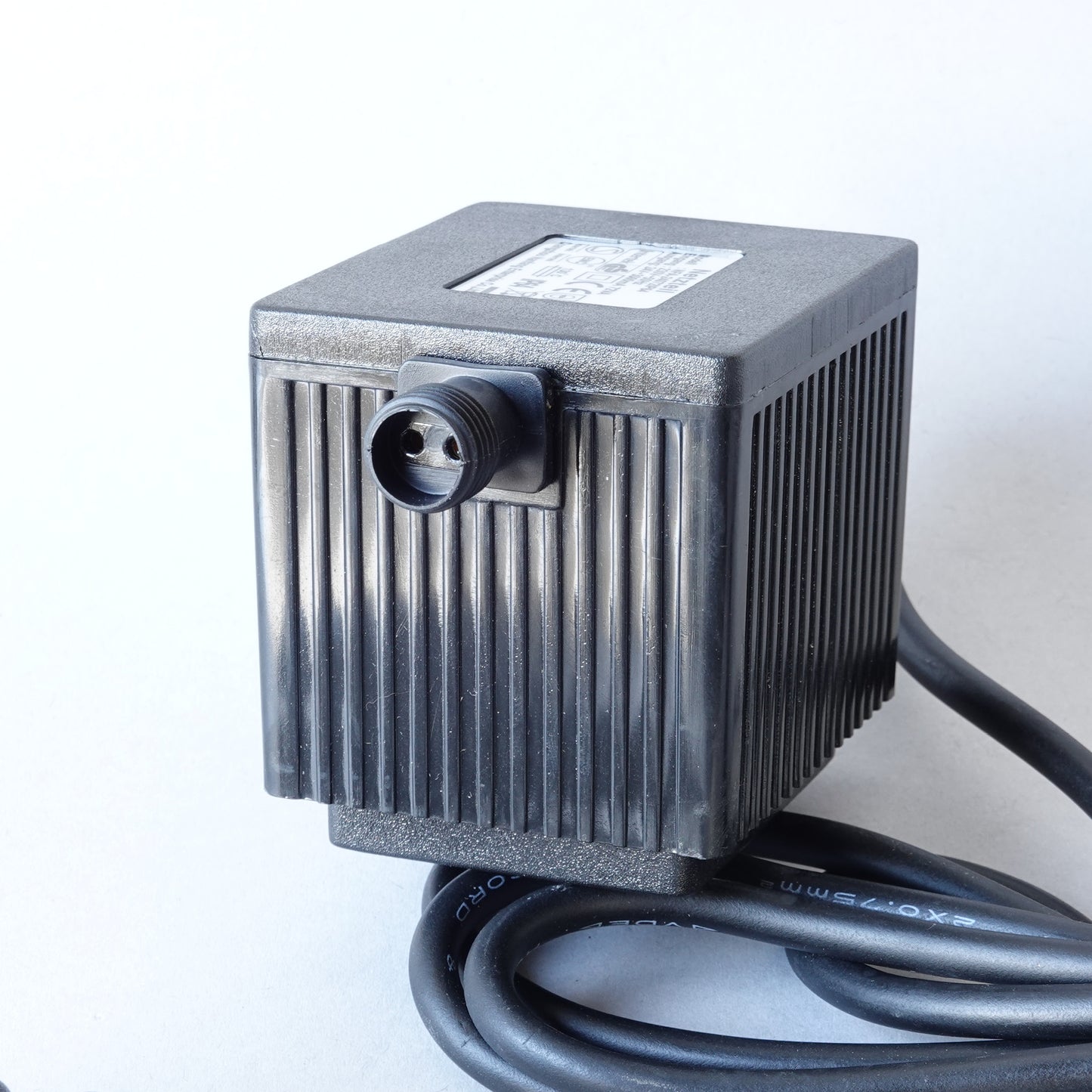 Cavo di alimentazione nero 24V da esterno per Stringhe luminose 12m