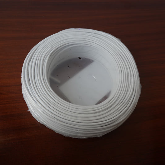 Cavo Elettrico 230V 100m colore bianco 1,5mm2 per impianti