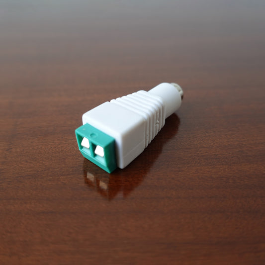 5.5x2.1mm Female DC Connectors in White Plastic (Pack of 10)