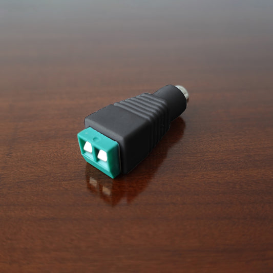 10pcs 5.5x2cm Black Female DC Connectors for Power Supplies and LED Strips