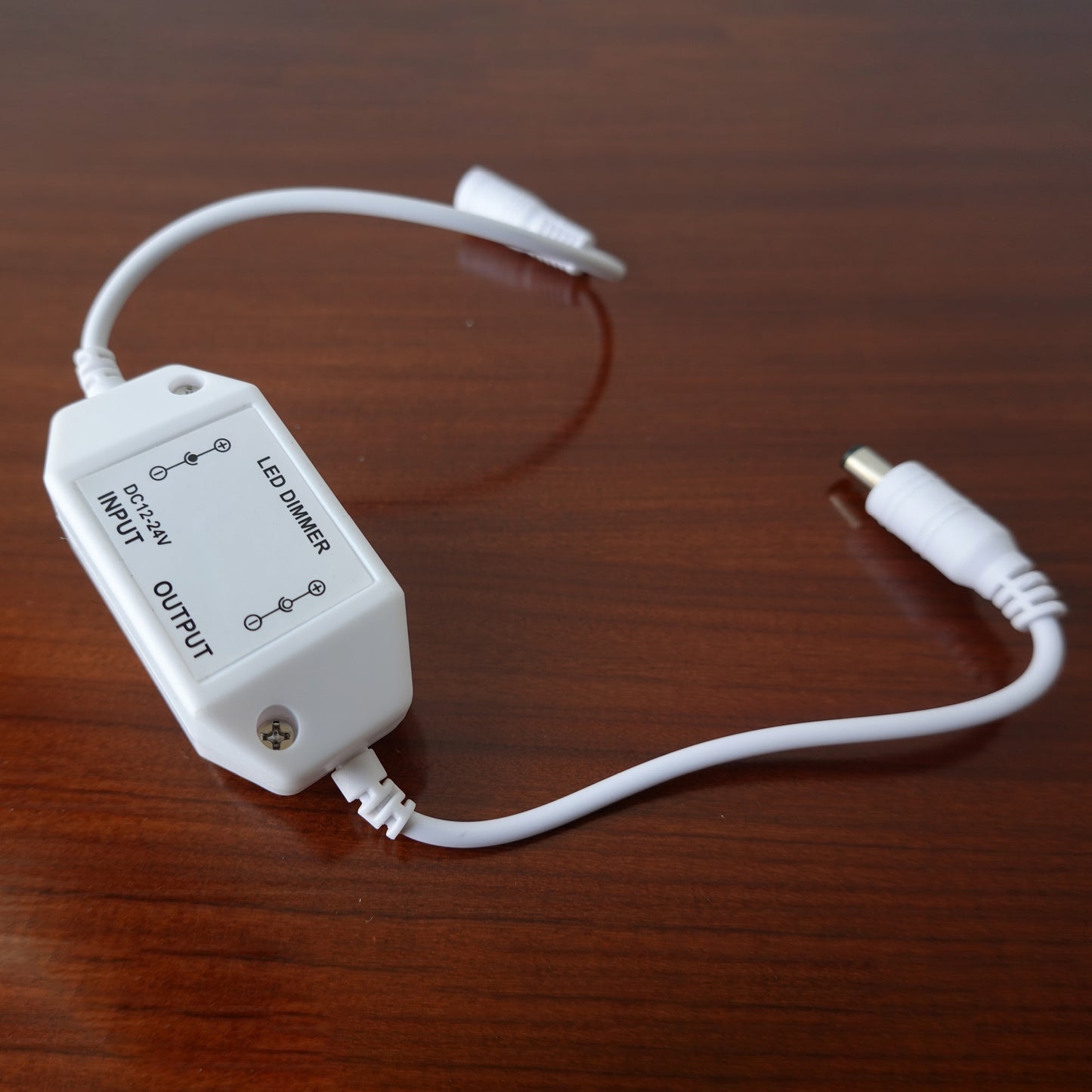 LED Dimmer 12-24V 2A IP20 White for LED Strips, Indoor Use