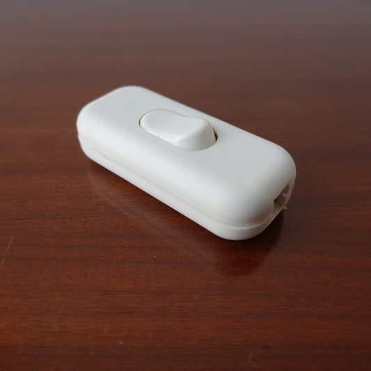 2A 250V white pass-through switch for systems 10 pcs