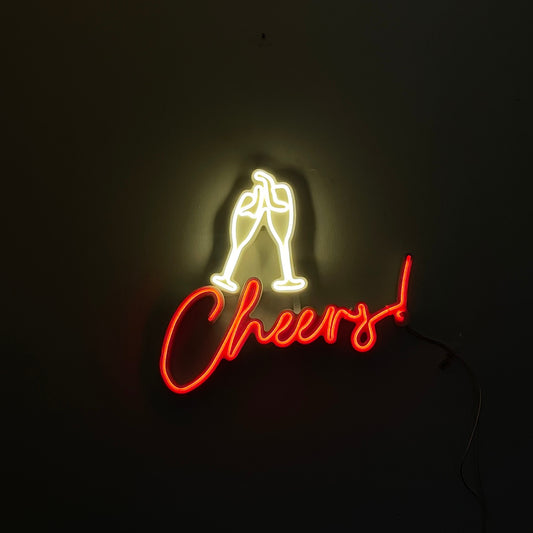 Scritta in Neonflex - Cheers