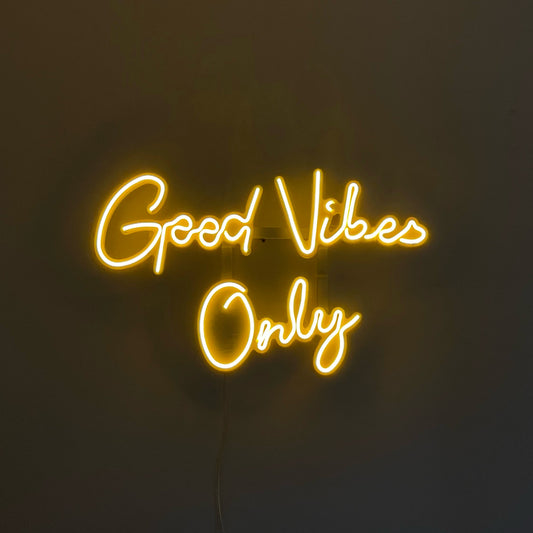 Scritta in Neonflex - Good Vibes Only