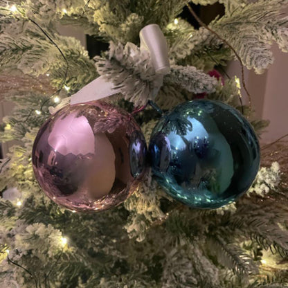 Sfere Natalizie Multicolore
