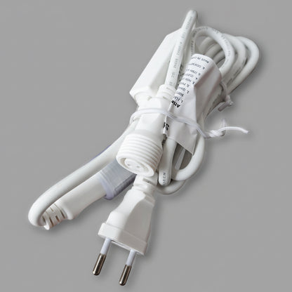 Câble d'alimentation 230 V 1,5 m avec fiche C amovible, redresseur de rideau LED