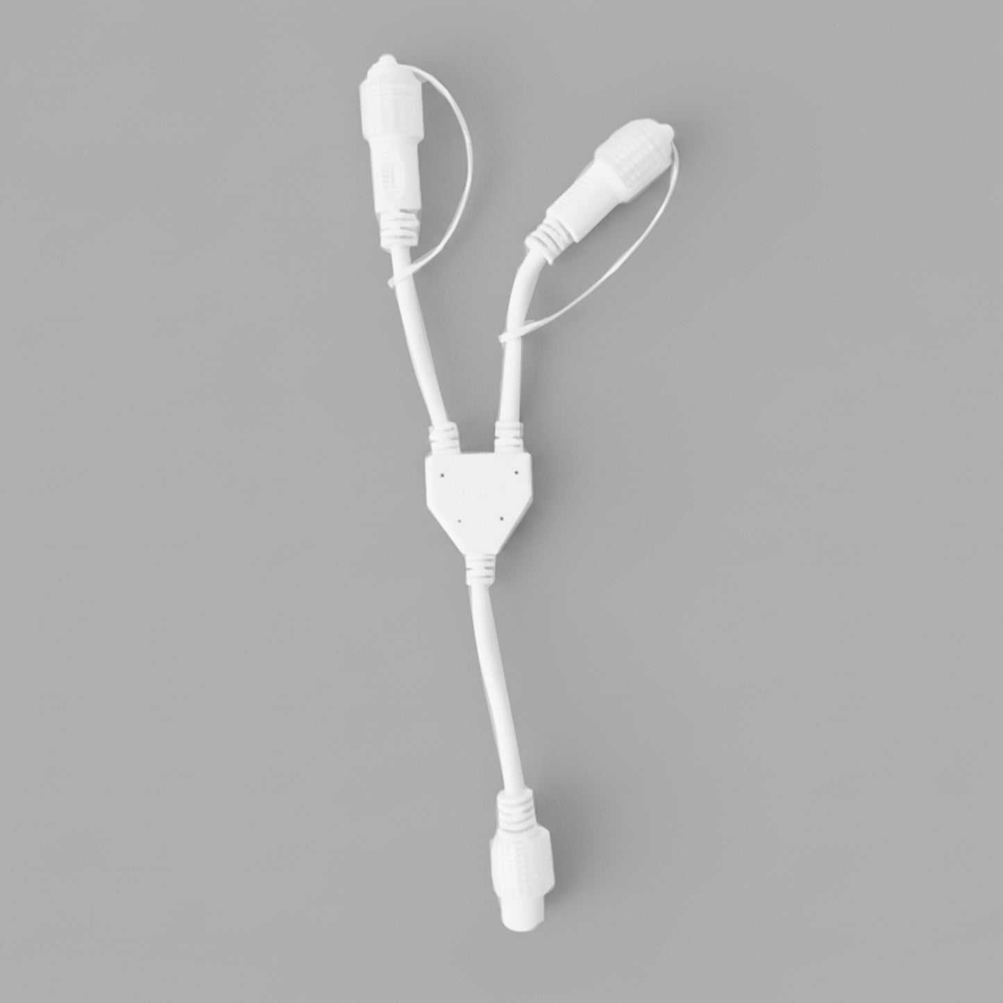 Multiconnettore 2 vie 24V IP44 per esterno cavo bianco stringhe 8m