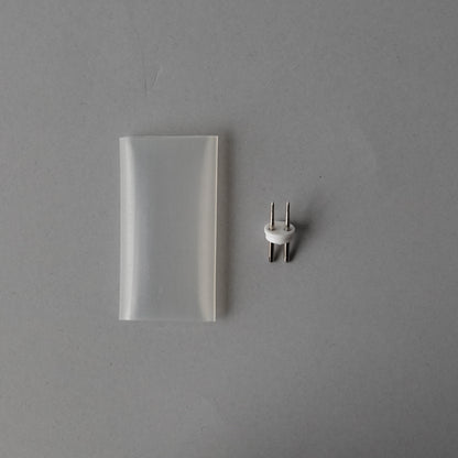 Giunzione 2 poli con guaina termica per Neonflex 230V (conf. 10 pz)