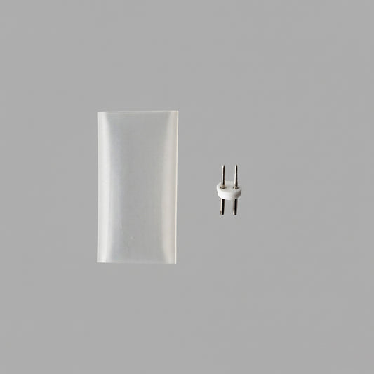 Giunzione 2 Poli Guaina Termica per Neon LED 230V 10 pz