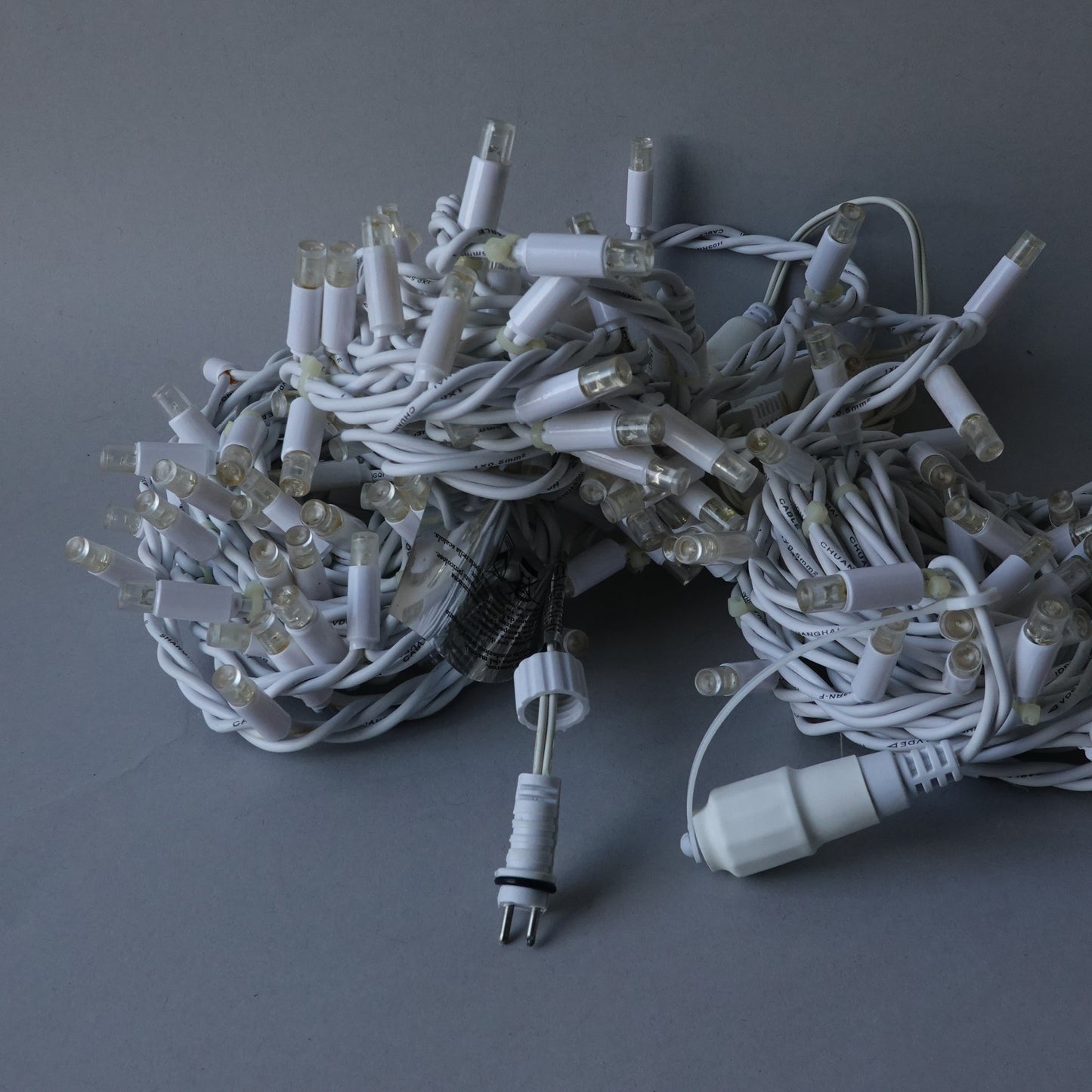 24V 8m 120 LED 3000K Autoflash String Light Transparent Cable