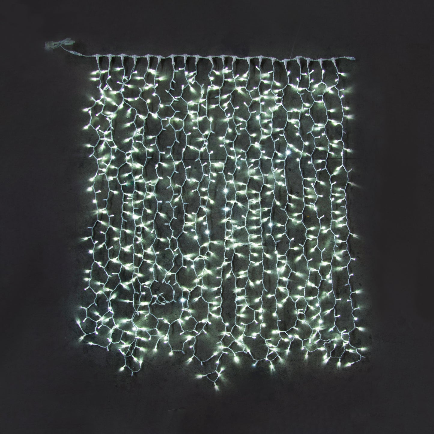 Tenda luminosa 230V 2x3 740 LED AutoFlash cavo bianco