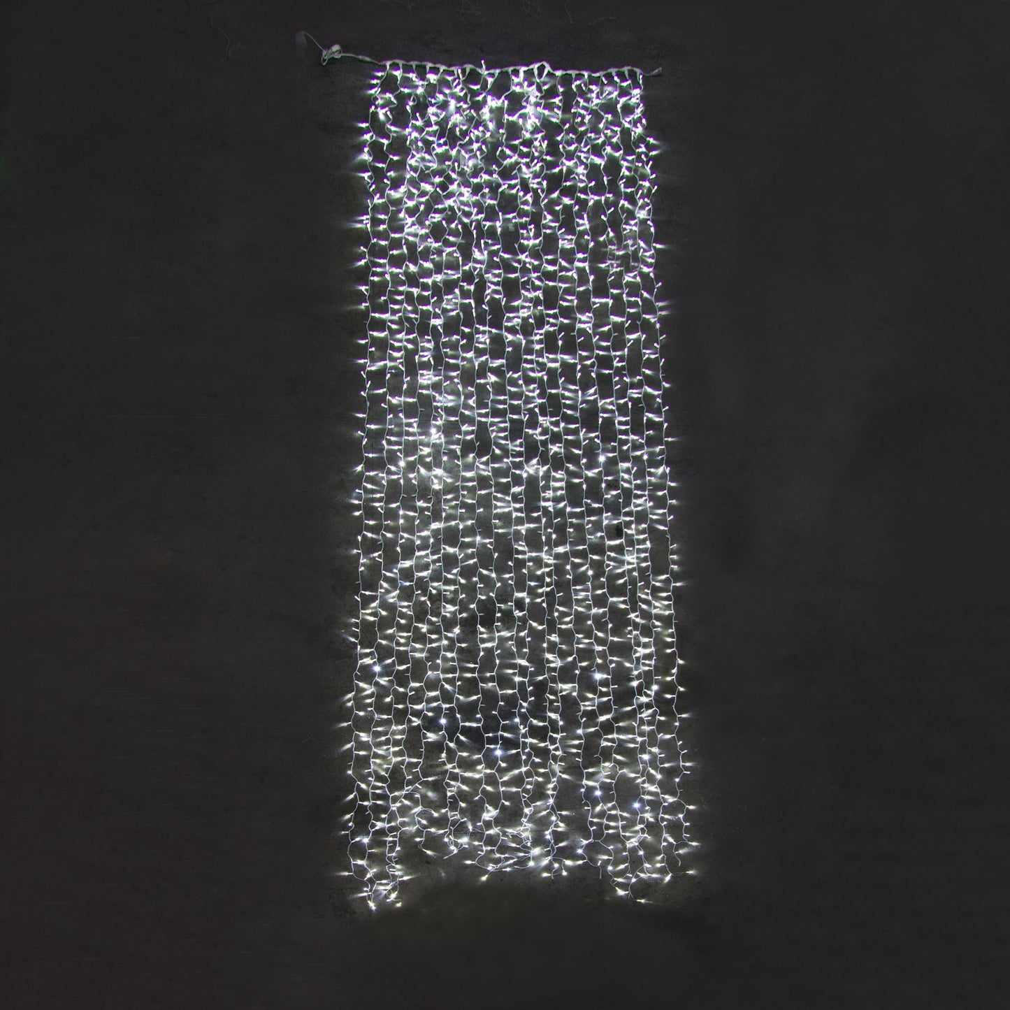 Tenda luminosa 230V 2x9 1800 LED AutoFlash cavo bianco