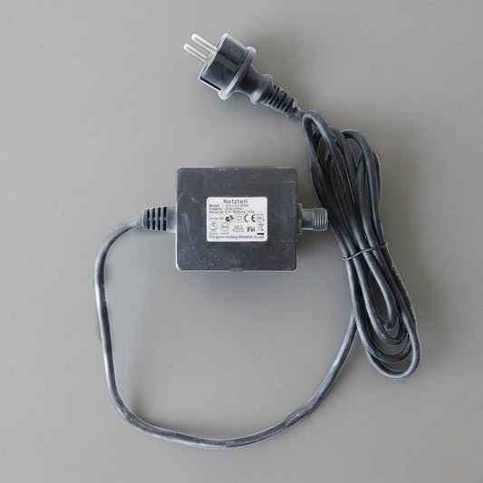 Câble d'alimentation extérieur noir 24 V pour guirlande lumineuse de 12 m