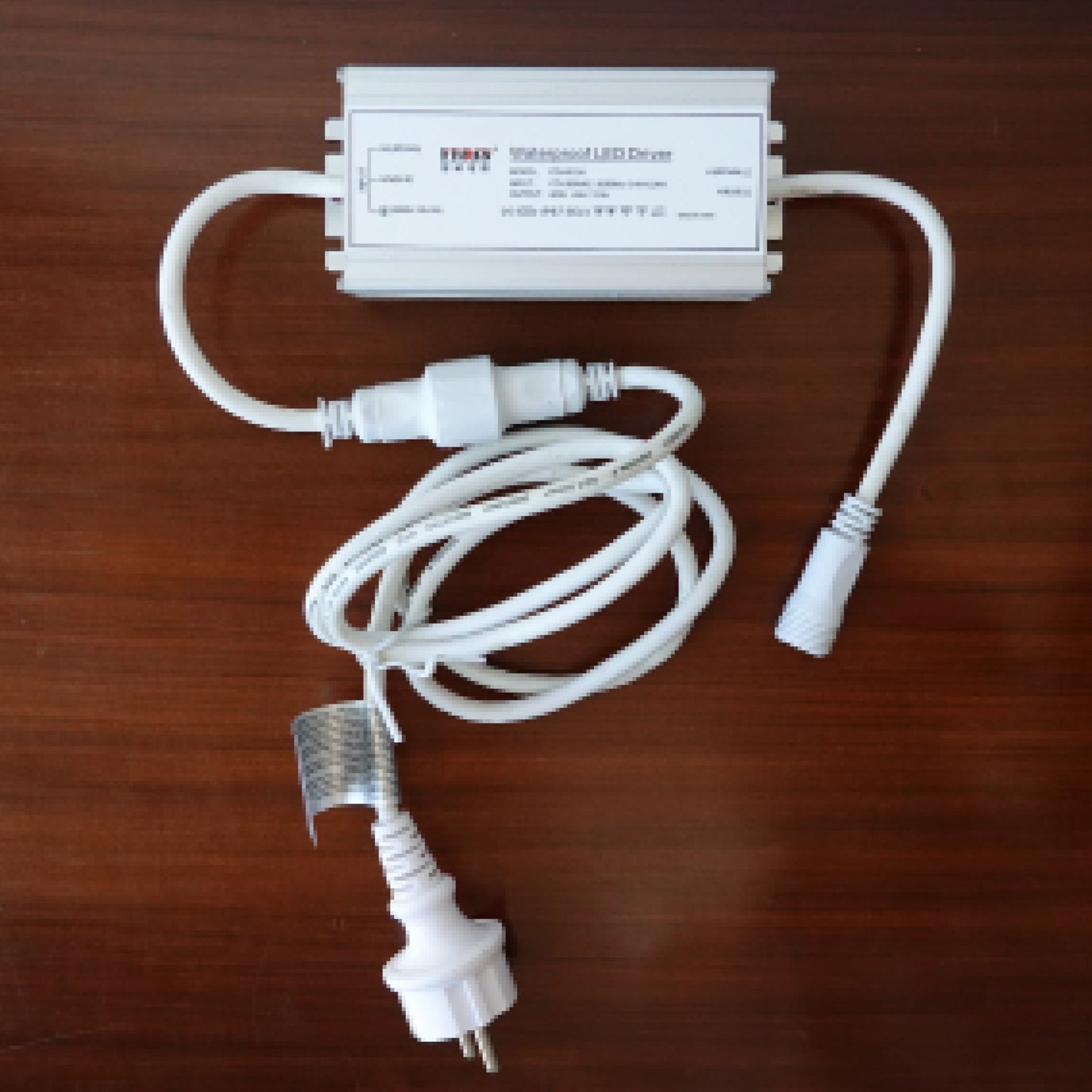 Cavo di alimentazione 24V con alimentatore 2.5A ip67 per stringa da 12m