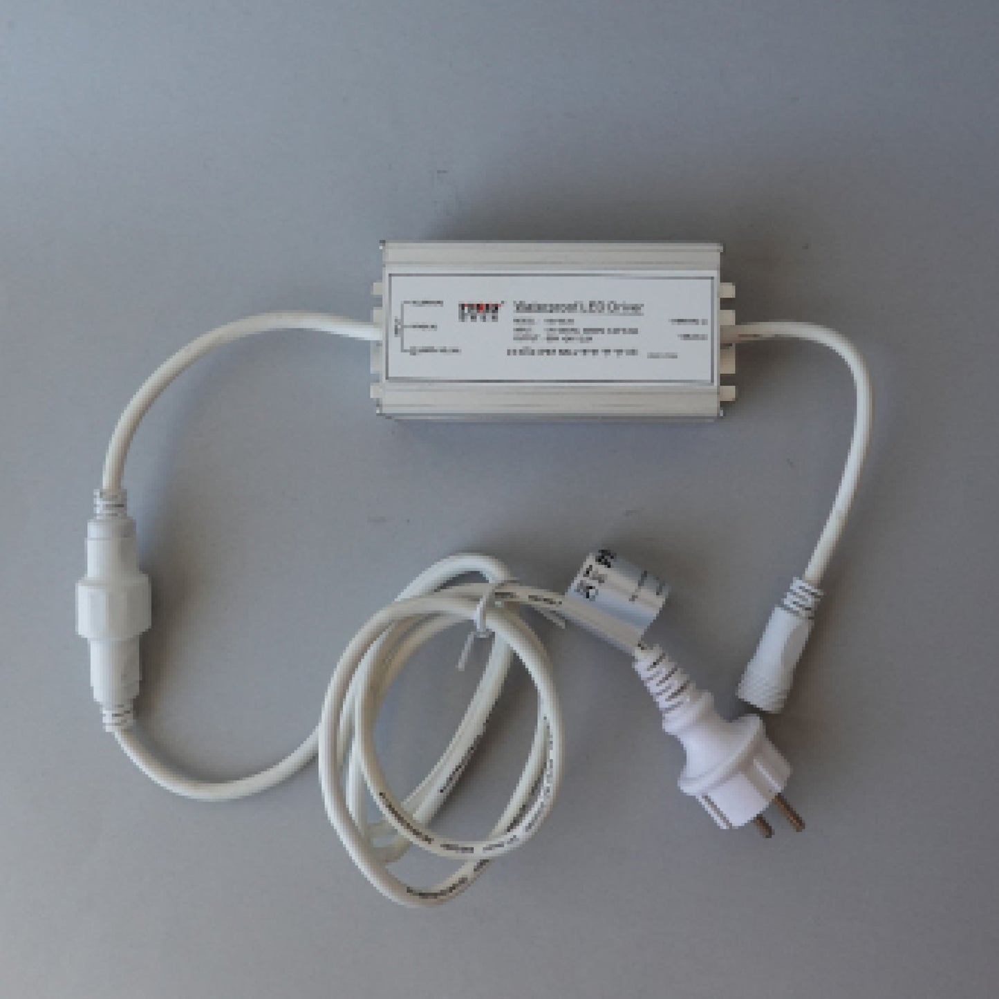 Cavo di alimentazione 24V con alimentatore 2.5A ip67 per stringa da 12m
