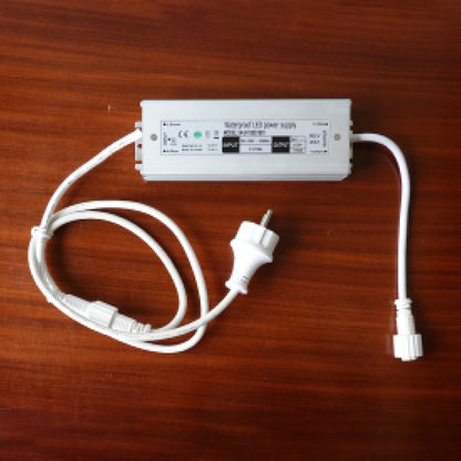 Cavo di alimentazione 24V con alimentatore 6.25A ip67 per stringa luminosa da 8m