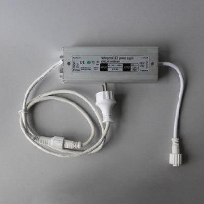 Cavo di alimentazione 24V con alimentatore 6.25A ip67 per stringa luminosa da 8m