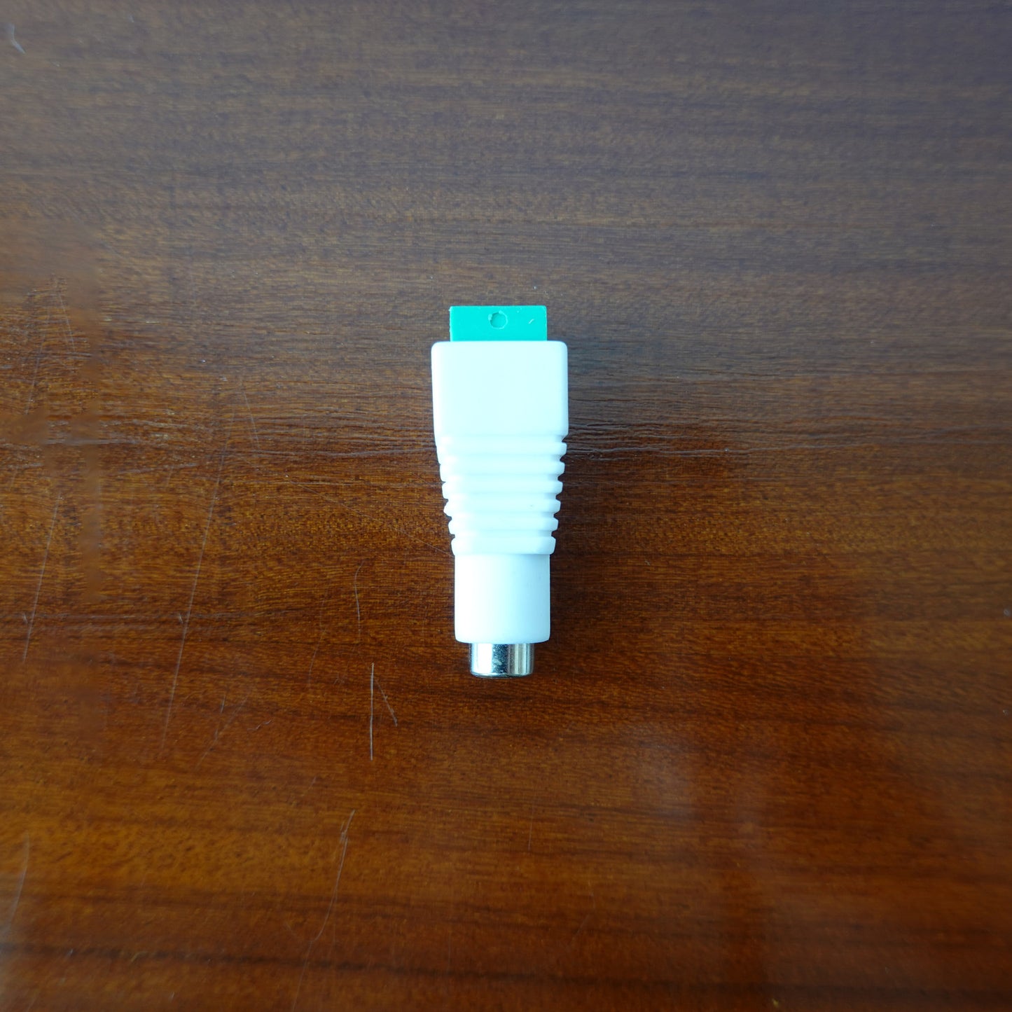 Connettori DC femmina 5,5x2cm bianco per alimentatori e strisce LED 10pz