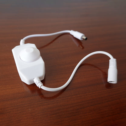 LED Dimmer 12-24V 2A IP20 White for LED Strips, Indoor Use