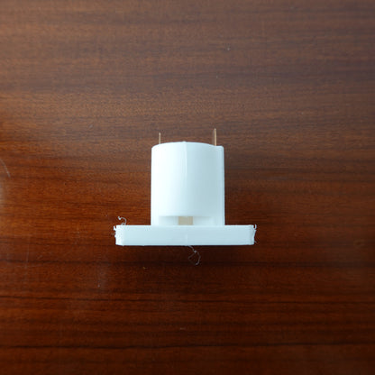 E14 type A lamp holder in white plastic with slats (pack of 2500 pcs)