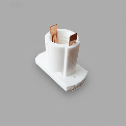 E14 Type A white plastic lamp holder for lights
