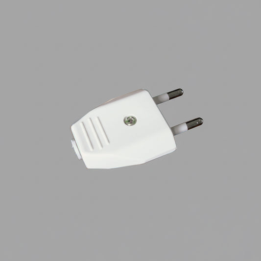 Lot de 10 prises mobiles Europlug 2P 2,5A 250V