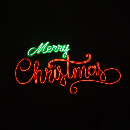 Scritte in Neonflex - Natalizie