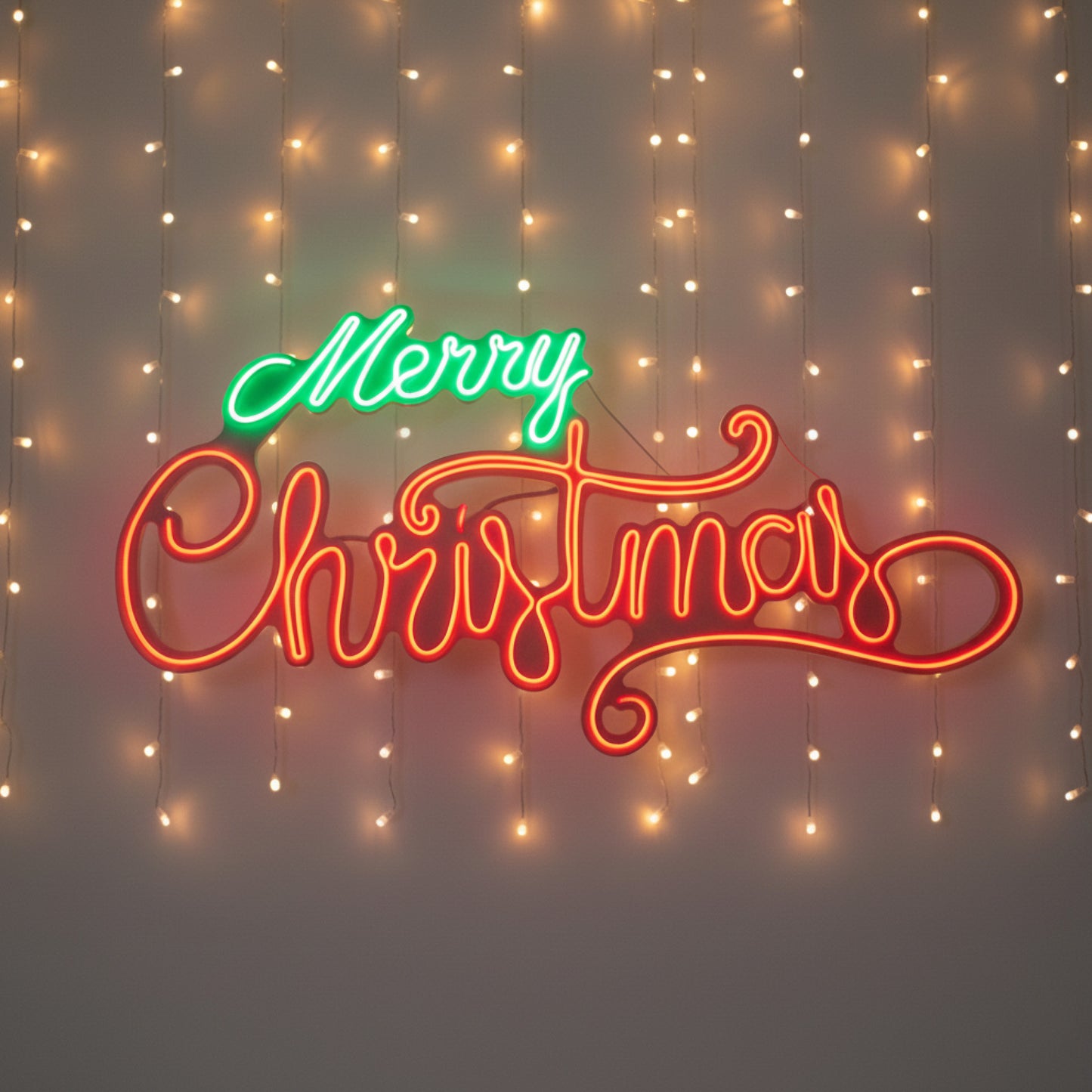 Scritte in Neonflex - Merry Christmas