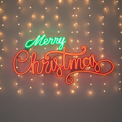 Scritte in Neonflex - Merry Christmas