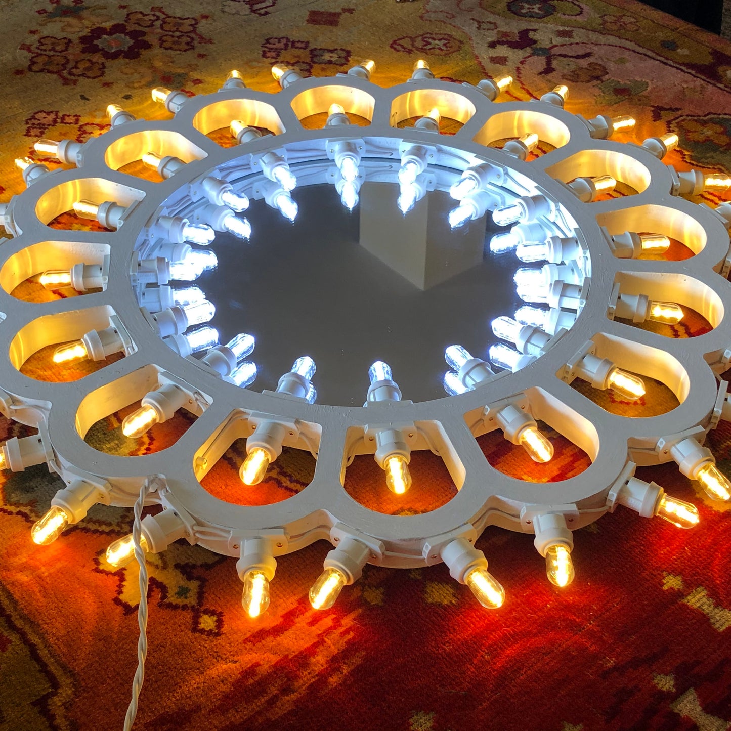 Lace Rosette with Mirror 