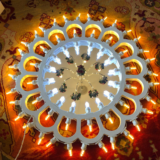 Lace Rosette with Mirror 